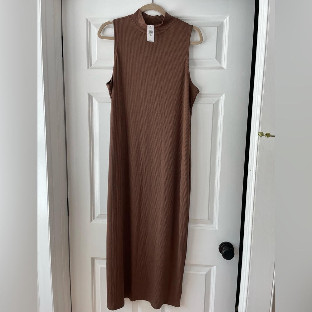 Gap Mock Turtleneck Midi Dress. XL Tall NWT